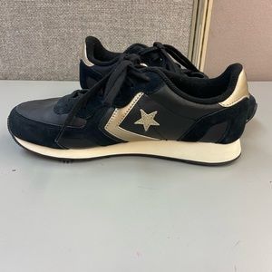 Converse Auckland Racer black leather/suede unisex